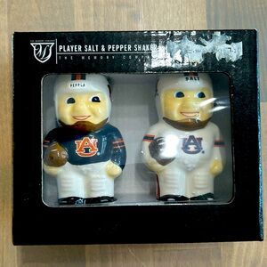 University of Auburn Salt and Pepper Shakers NIB